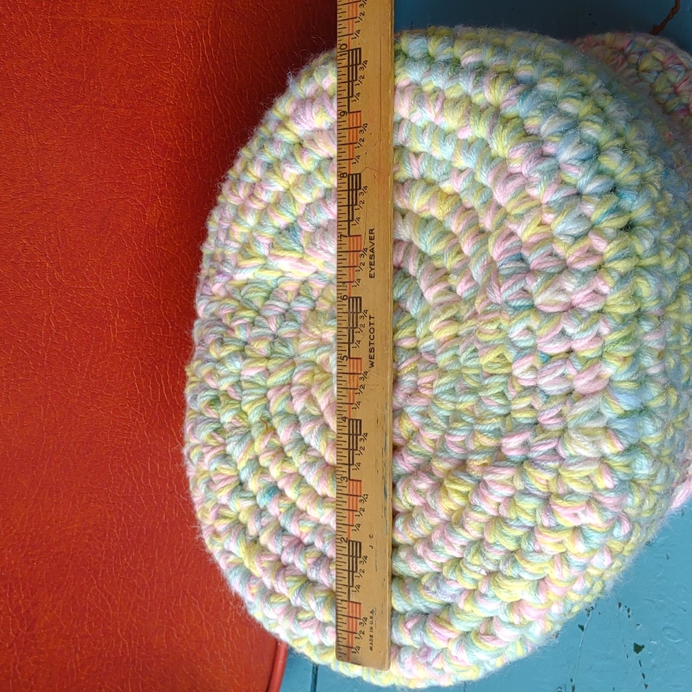 Crochet basket - EASTER; GIFT BASKET; NEWBORN; STORAGE - Picture 3 of 4